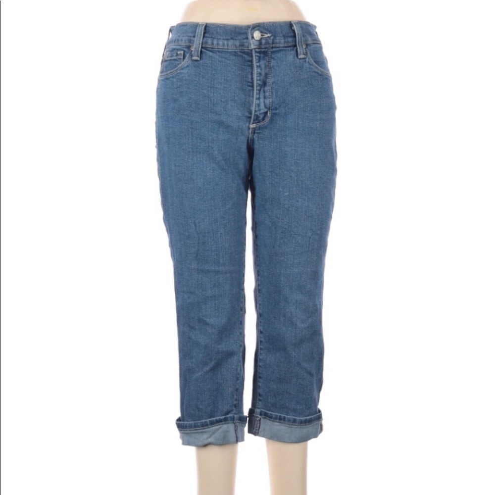 NYDJ size 8 midrise blue jeans